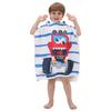 Cartoon Baby Bath Towel Microfiber Hooded Beach Towel Newborn Cape Towels Soft Poncho Kids Bathing Stuff Infant Washcloth