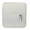 RV Motorhome Electrical Power Cord Hatch with 10 Screws