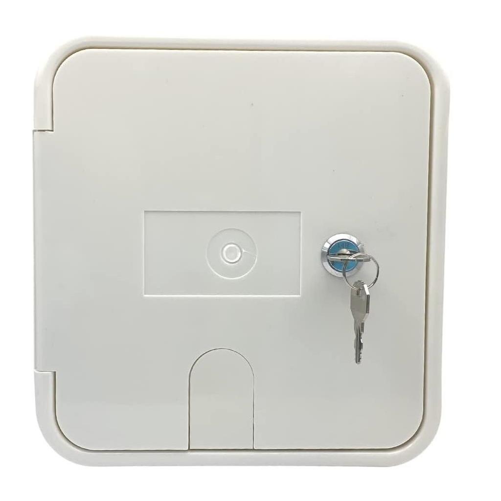 RV Motorhome Electrical Power Cord Hatch with 10 Screws