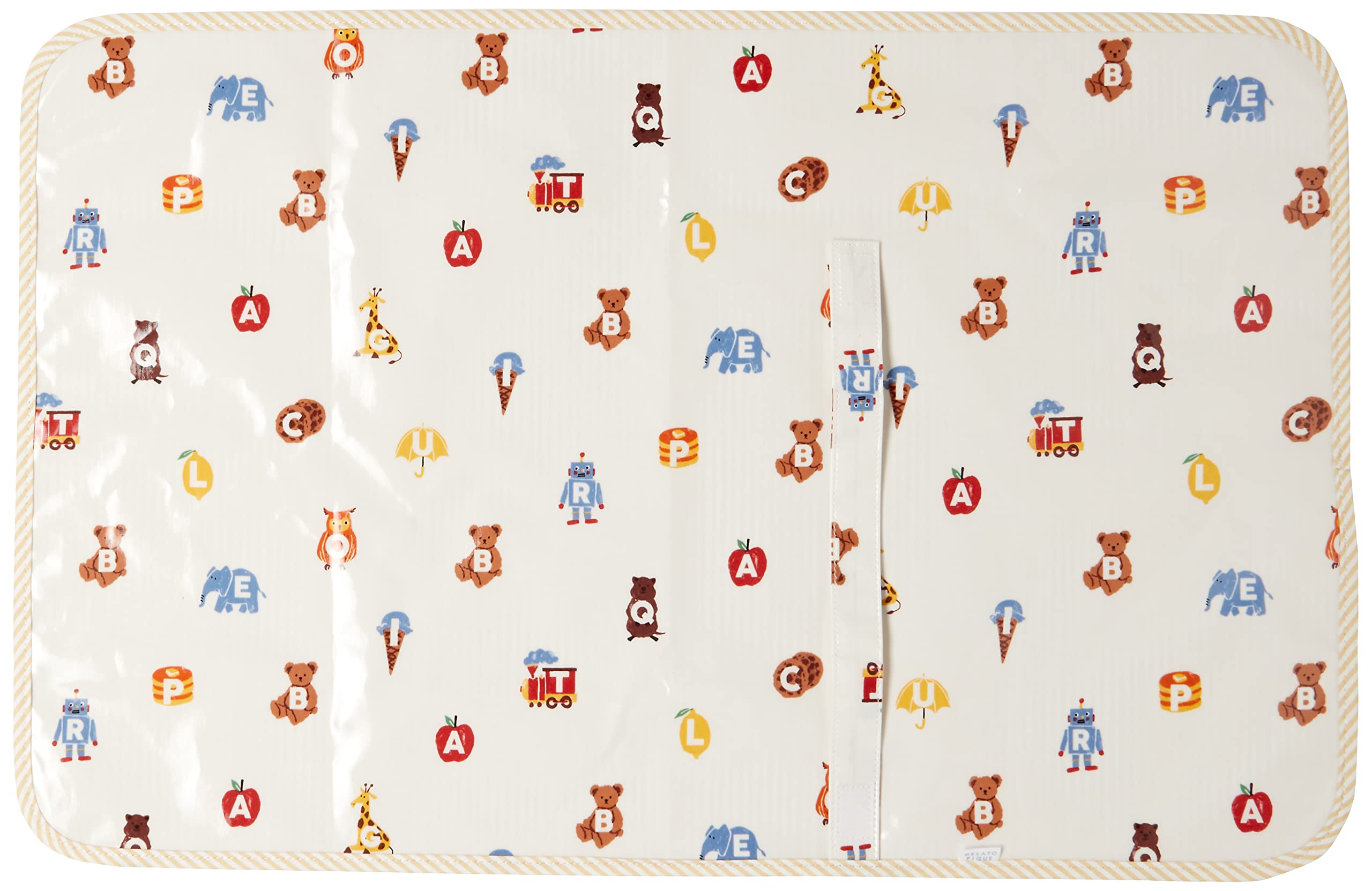 

Пеленка с алфавитным узором [Gelato Pique]