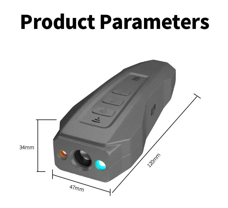 

Artifact Rechargeable Variable Frequency LED Flash Light Portable Dog Trainer Pet Supplies темно-сірий колір