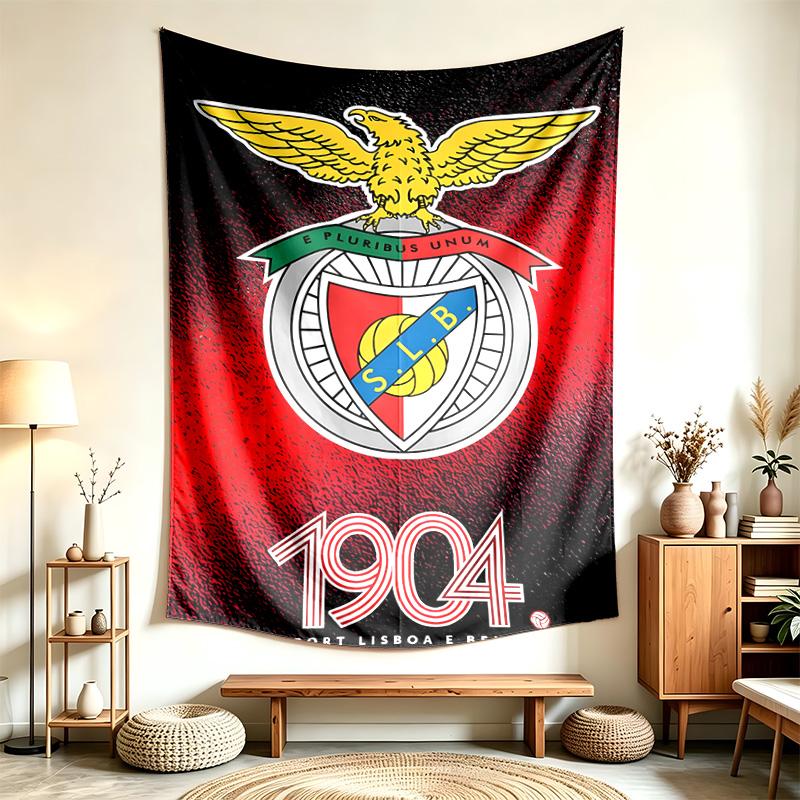 Sport Lisboa e Benfica (1) Arazzo Adatto Per Decorare Case Dormitori E Camere Da Letto Morbido Al Tatto E Un Regalo Perfetto Per Amici E Familiari