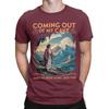 Jesus Coming Out Of My Cave T Shirts Unisex Pure Cotton Vintage TShirts Crewneck Tees Short Sleeve Clothes 6XL