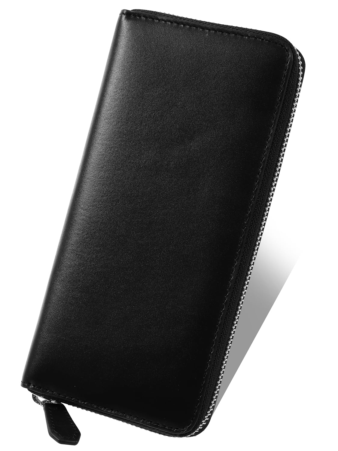 

Long Wallet Skimming Prevention Genuine Leather [Mura] Men s чорний