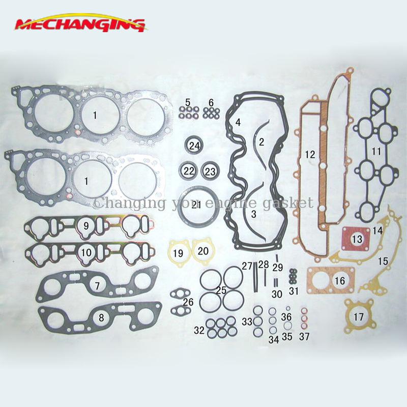 FOR INFINITI MAXIMA II (J30) or NISSAN 300 ZX (Z31) 3.0 VG30E Engine Parts Engine Rebuilding Kits Engine Gasket 50131000