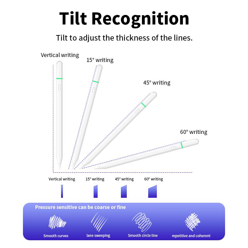 Stylus Pen for Apple Pencil Pro Gen Touch Screen Pen for iPad Pencil Pro Active Capacitive Pen Palm Rejection Drawing