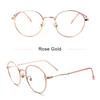Photochromic  Anti Blue Light Glasses Fashion Circular Glasses Frame UV Protection Outdoor Beach Sunglasses For Men Women