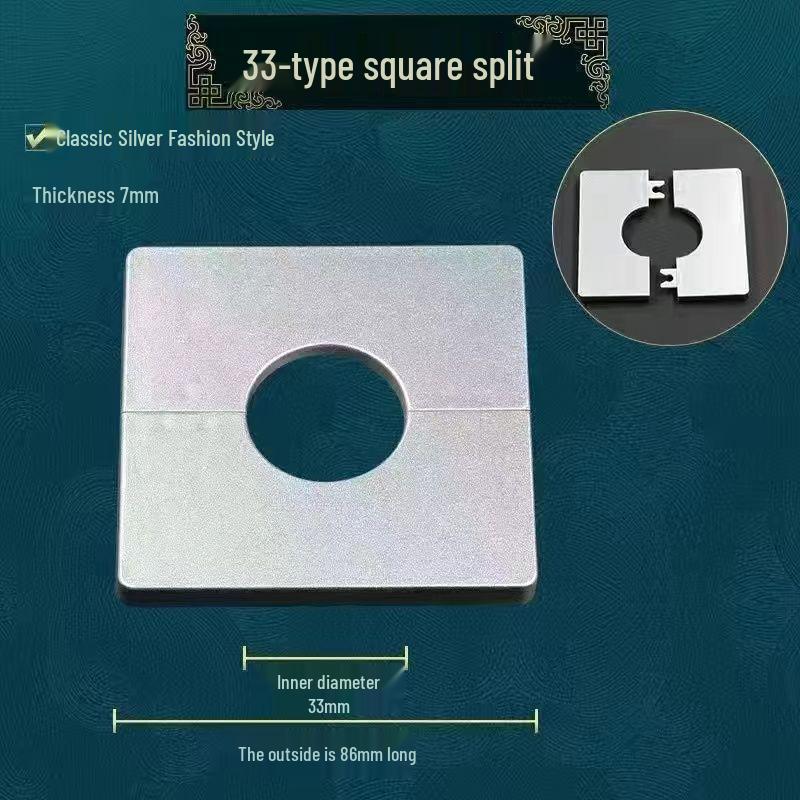 Self-Adhesive Decorative Wall Hole Cover for Faucets and Air Conditioners