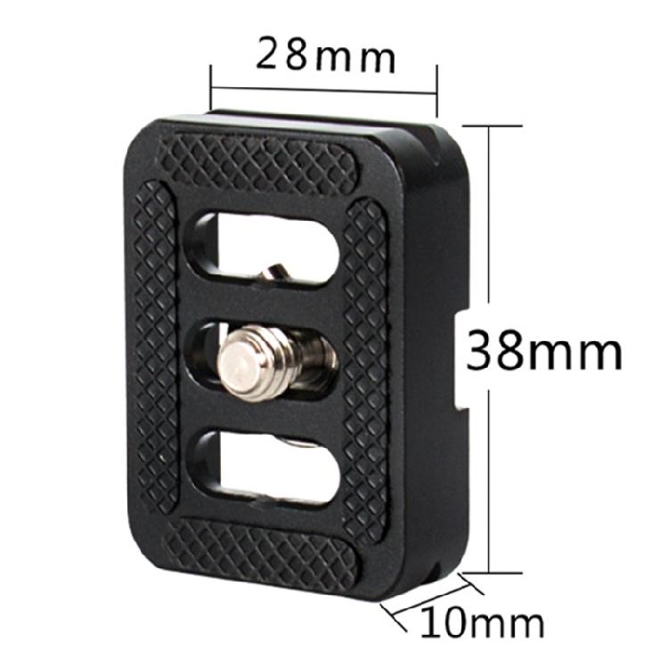 TYC10 Quick Release Plate With Slip Resistant Designing For Photography And Videography Gear