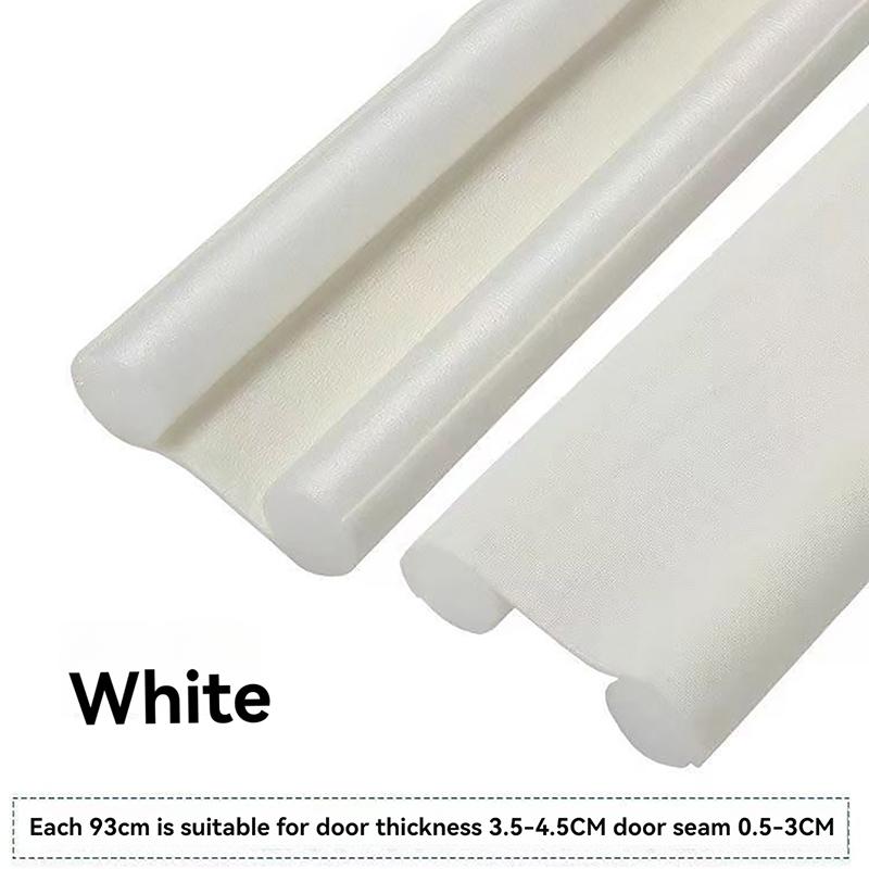 

New Dedicated Door Bottom Sealing Strip Under Door Draft Stopper Wind Noise Acustic Foam Blocker Insects Door Stopper Holder 93x9.6cm белый