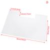 2 Pezzi Kit Rete di Plastica Ausiliaria per Tessitura Accessori Borsa Fai da Te Aiuto per la Tessitura Copertura a Rete Bianca per Borsa a Mano in Plastica Borsa Fatta a Mano