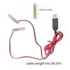 Double 4.5V Virtual Battery Replacement Cord Power by USB for Electronics Such As Fan Clocks and Scales