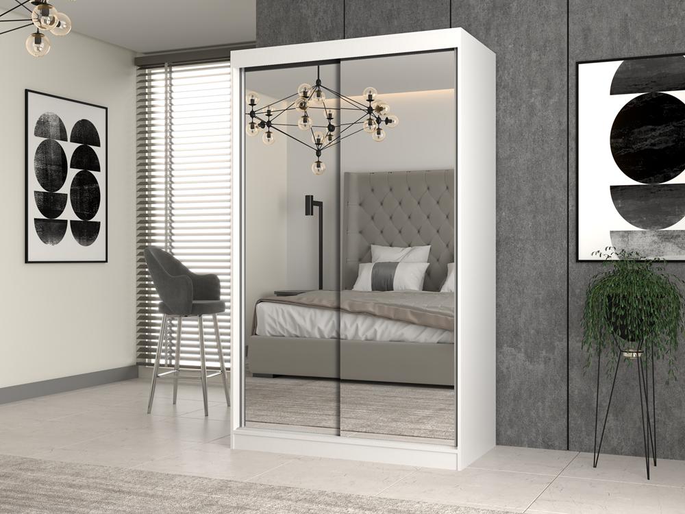 Iga 120A White Wardrobe