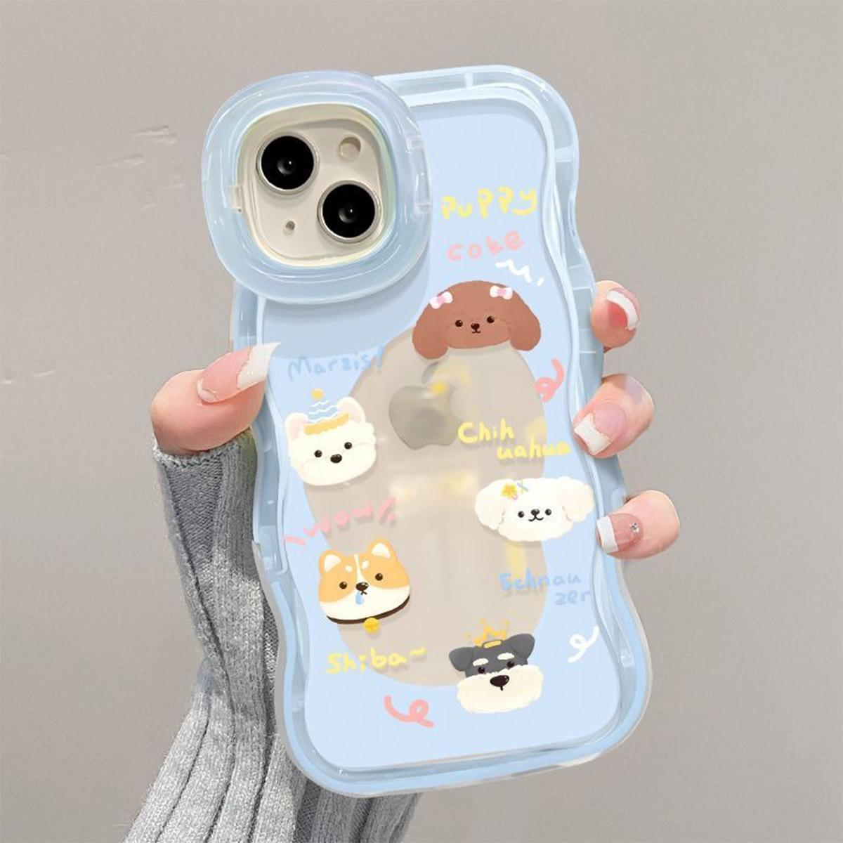 

For Apple Mobile Phone Protective Cover 16promax Female Mobile Phone Case Cute Super Cute Jelly Mobile Phone Case for Vivo Color For iPhone 16PROMAX