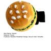 Girl Hair Pin Realistic Breakfast Chuck Design Side Bang Hair Clip Stable Grip No Damage Small Hairpin Daily Travel Hair Accessories
