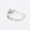 Pan Jia Silver-Plated 'Beauty and the Beast' Rose Ring: European & American Fashion Floral Petal Ring for Women.