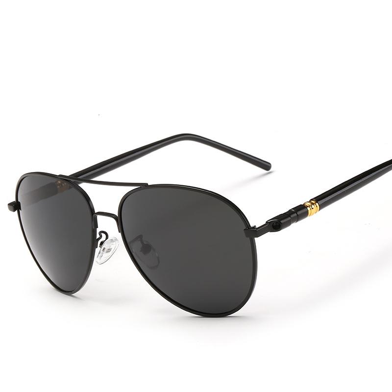 Sunglasses men's polarized sunglasses toad glasses round glasses new retro frame glasses