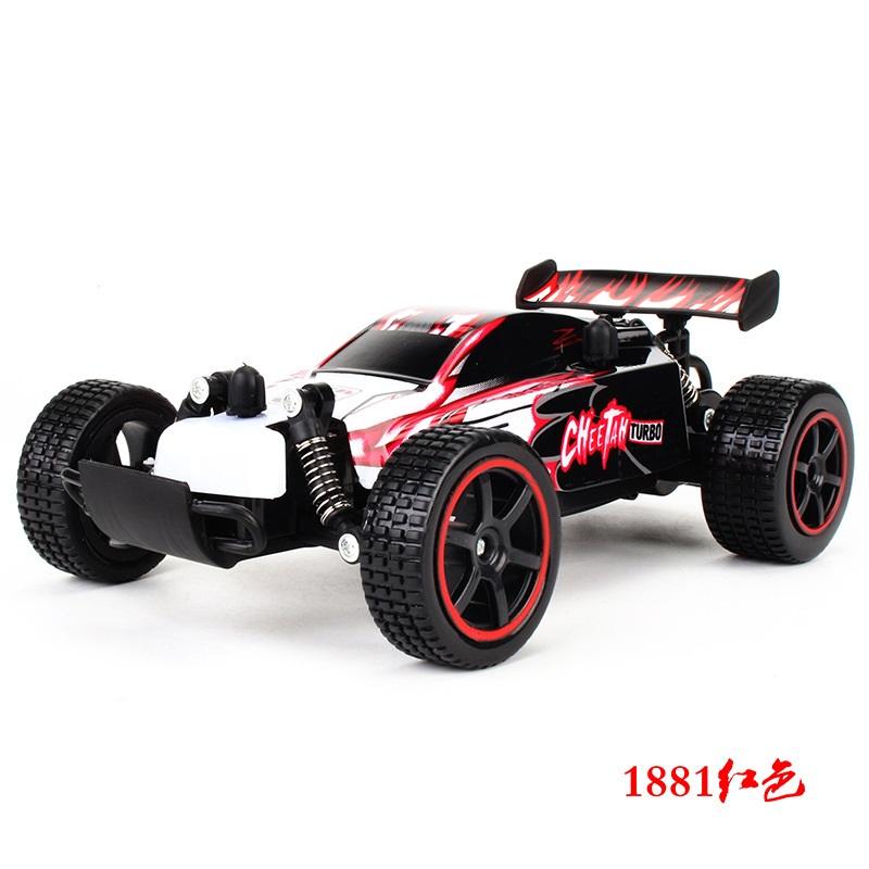 

2.4G 2WD RC Racing Car, 15km/h High Speed Off-Road Remote Control Car with 4.8V 700mAh Battery, for Kids Beginners