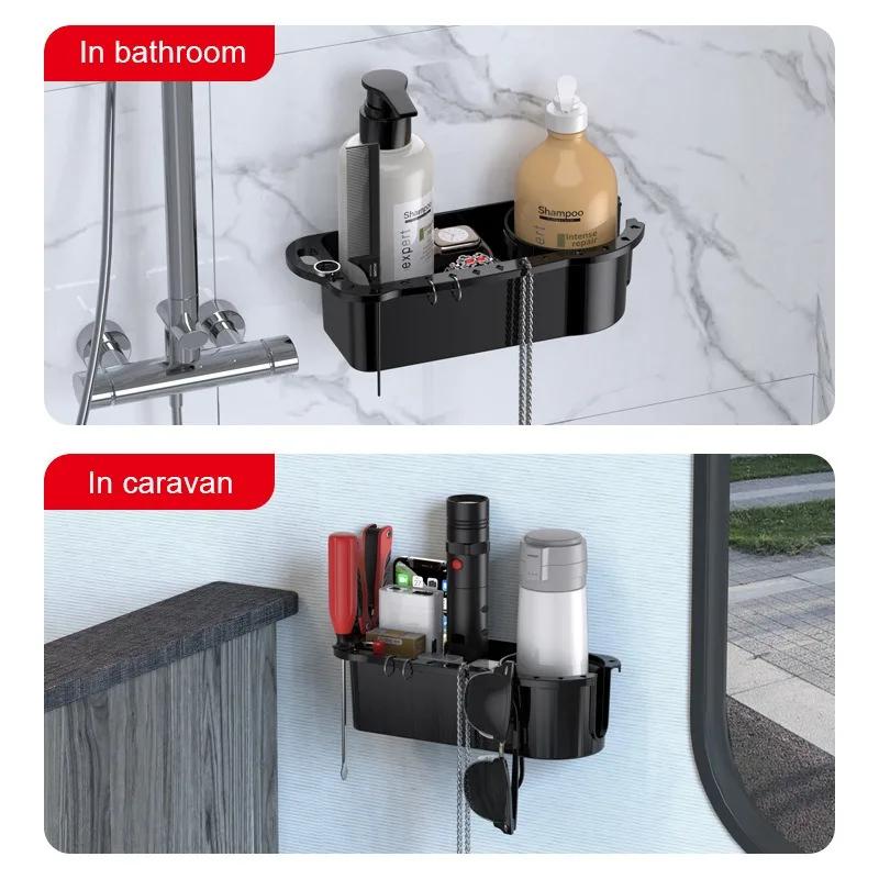 Boat Water Bottle Holder Bottle Organizer Boat Cup Holder with Rubber Tab Marine Tools Storage Tray Large Capacity Cup Holder