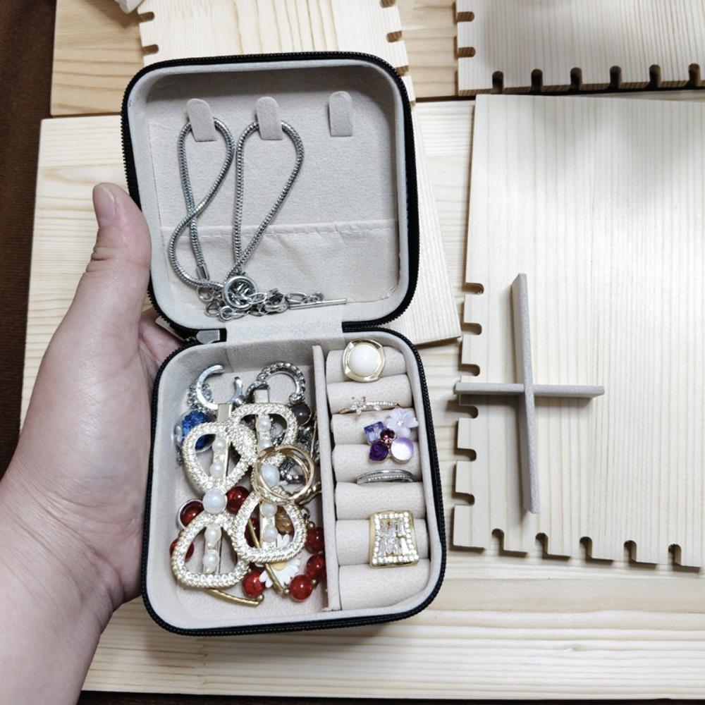 Chinesischer Stil Schmuckaufbewahrung Organizer Exquisite Geschenkverpackung Box Foto Requisiten