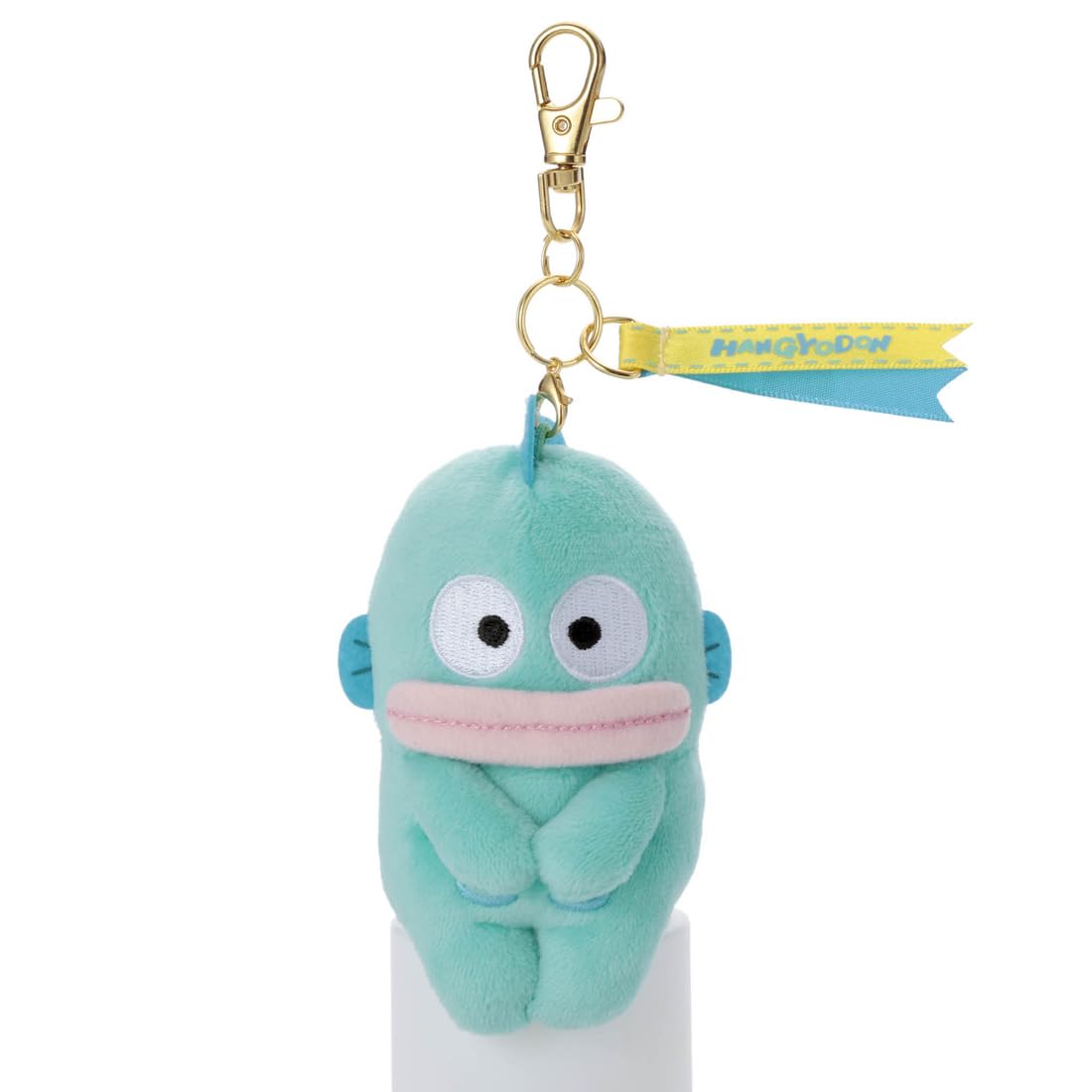 Takara Tomy Arts Sanrio Characters Chokkorisan Key Charm Mascot Hangyodon 9cm (Approx. tall)