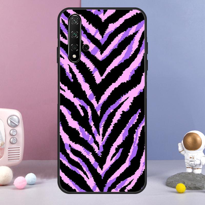 Animal Pattern Zebra Print Cover For Huawei Nova Y61 Y91 Y60 Y70 Y90 9 10 SE 11 Pro 5T 11i 8i 3i P20 P40 P30 Lite Case