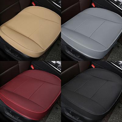 PU Leder Auto Vordersitzbezug Kissen Sitzschutz Halbrund Universal
