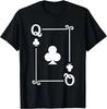 Playing Plum Blossom Cards Costume Acekqj1098765432 Diamonds Card Poker Tshirt Streetwear Graphic T Shirts
