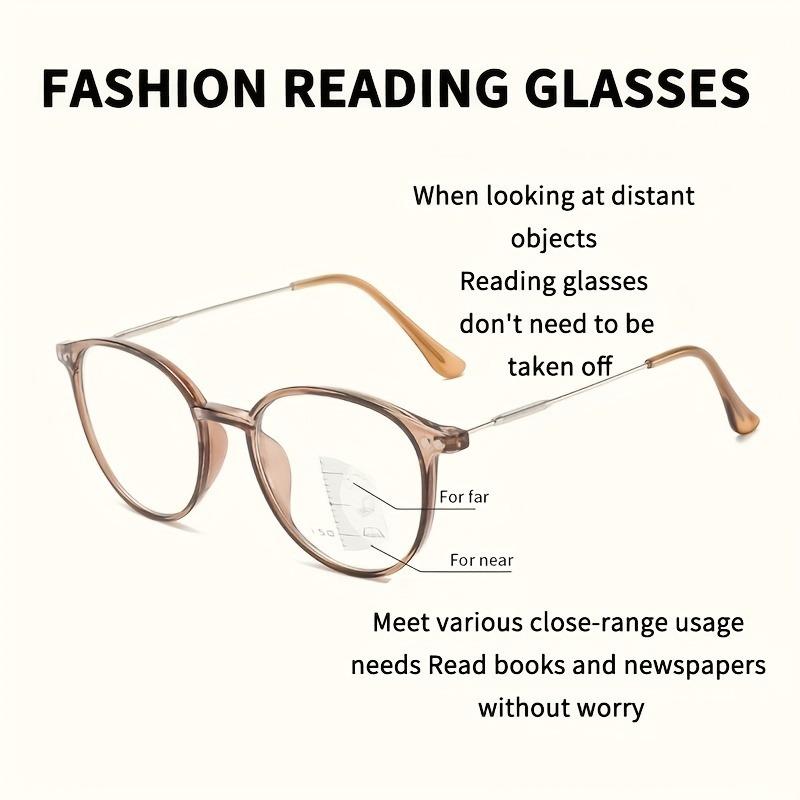 +100~+400 Reading Glasses for Women High Definition Fashionable and High-end Readers Anti-Fatigue High Definition