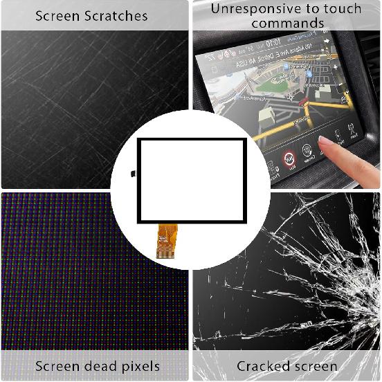 8,4" Uconnect Bildschirm Ersatzradio Digitizer Kompatibel mit 2017-2022 Jeep Dodge Ram 1500 2500 3500 Chrysler Durango Challenger Grand Cherokee