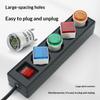 LED Digital AC Voltmeter Indicator High Precision EU Plug 50-500V Voltage Tester for Home Circuit Inspection