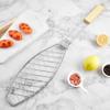 Household Roasting Grilling Foldable Grilled Fish Clip Fish Cooking Basket  Barbecue Tongs