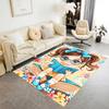 1pc Amazing Beautiful Home Carpet Non Slip Design for Bedroom Gift