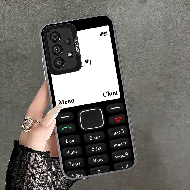 Funny Retro Callphone Shockproof Phone Case for Samsung A17 A16 A15 A14 A37 A57 A36 A56 A26 A35 A55 A25 A34 A54 A24 A13 A23 A33