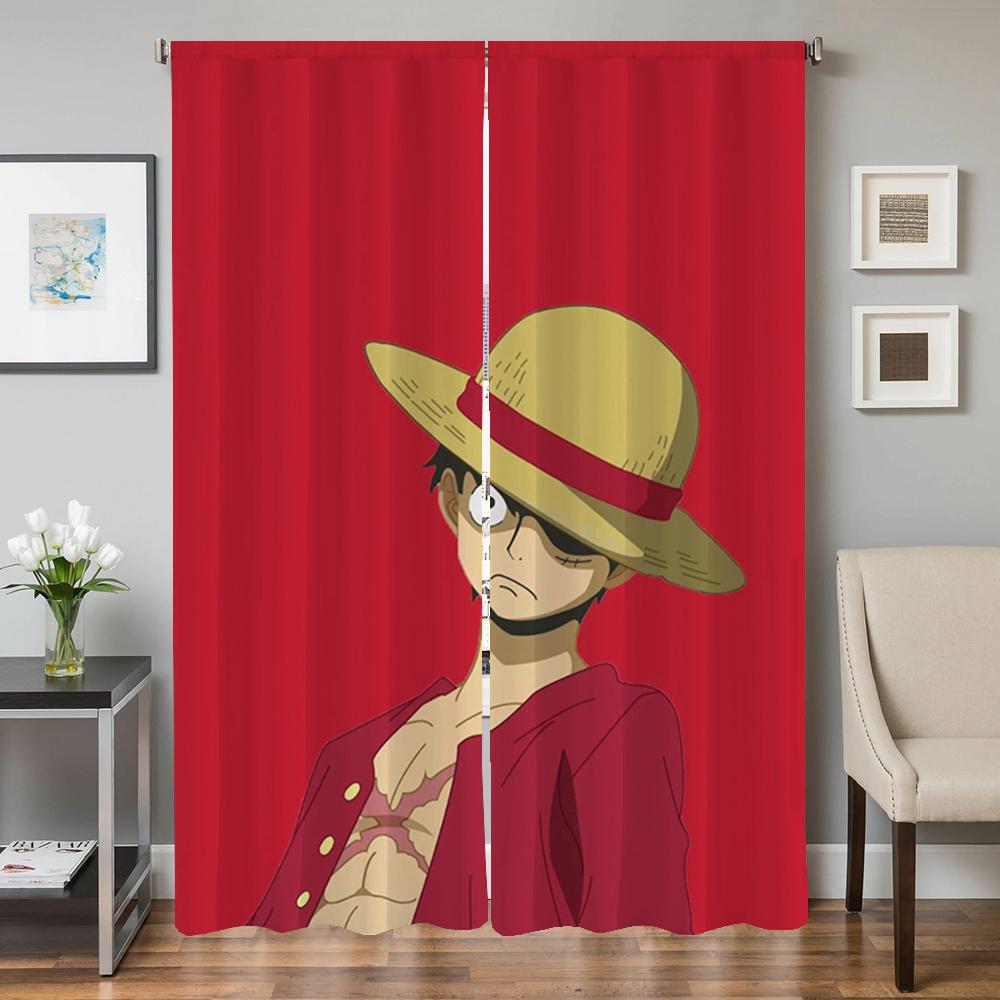 Window Kitchen Curtains for Living Room 2 Pieces Blackout Curtains Door Curtain O-one P-piece Partition Bedroom Decoration Shade