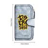 Stylish Print Long Wallet Durable Daily Use Slim Card Holder Trendy Casual Purses