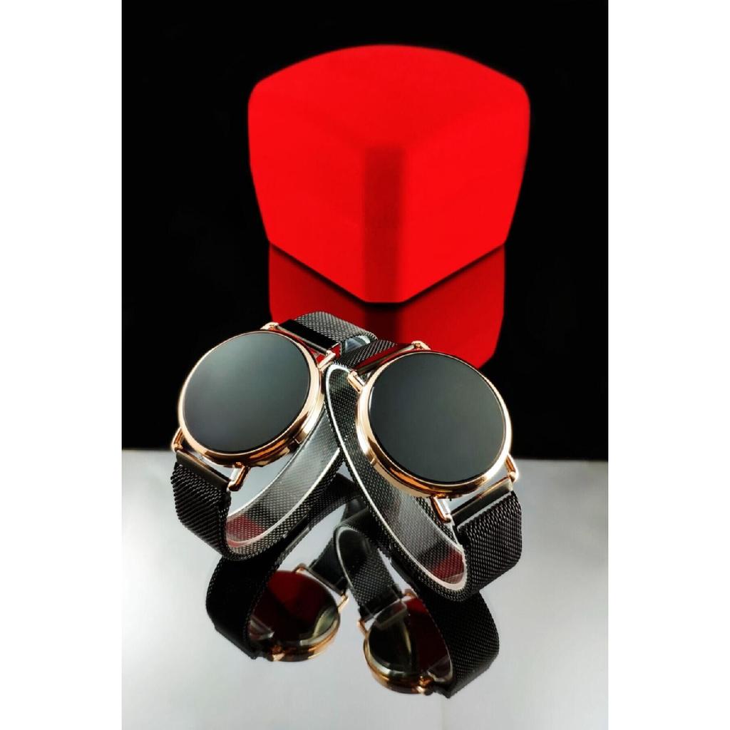 Damen-Armbanduhr mit Touchscreen und Magnetband