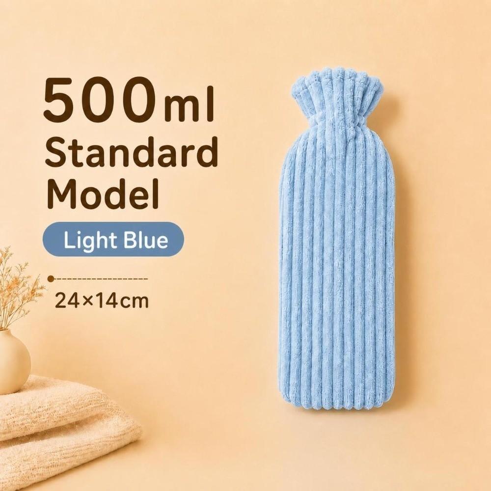 Extra Long Long Hot Water Bottle 500ml/1000ml/2500ml Warm Compress Heater  Winter Hand Warmer