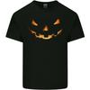 Halloween Kürbisgesicht Lustig Gruselig Unisex Leichtes Baumwoll-T-Shirt