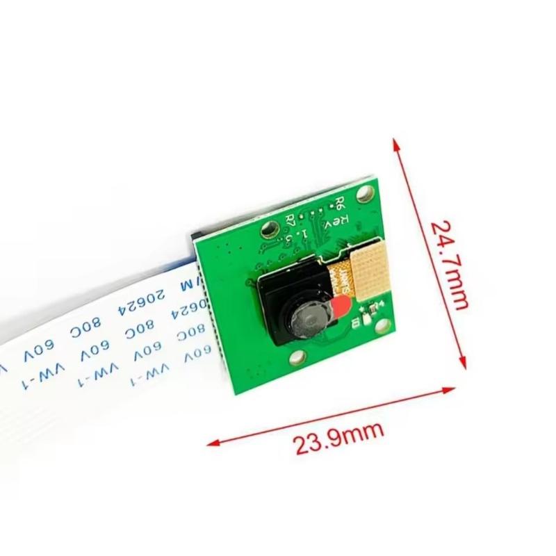 OV7670 5MP 1080p Camera Module For Raspberry 3 Model B+2 Model B With 15cm/5.91in FPC Cable 3.3 v/5V Double Power