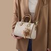 Bag Women's Autumn and Winter New Cowhide Portable Pillow Bag Fashion Versatile Light Luxury Niche Shoulder Crossbody Bag