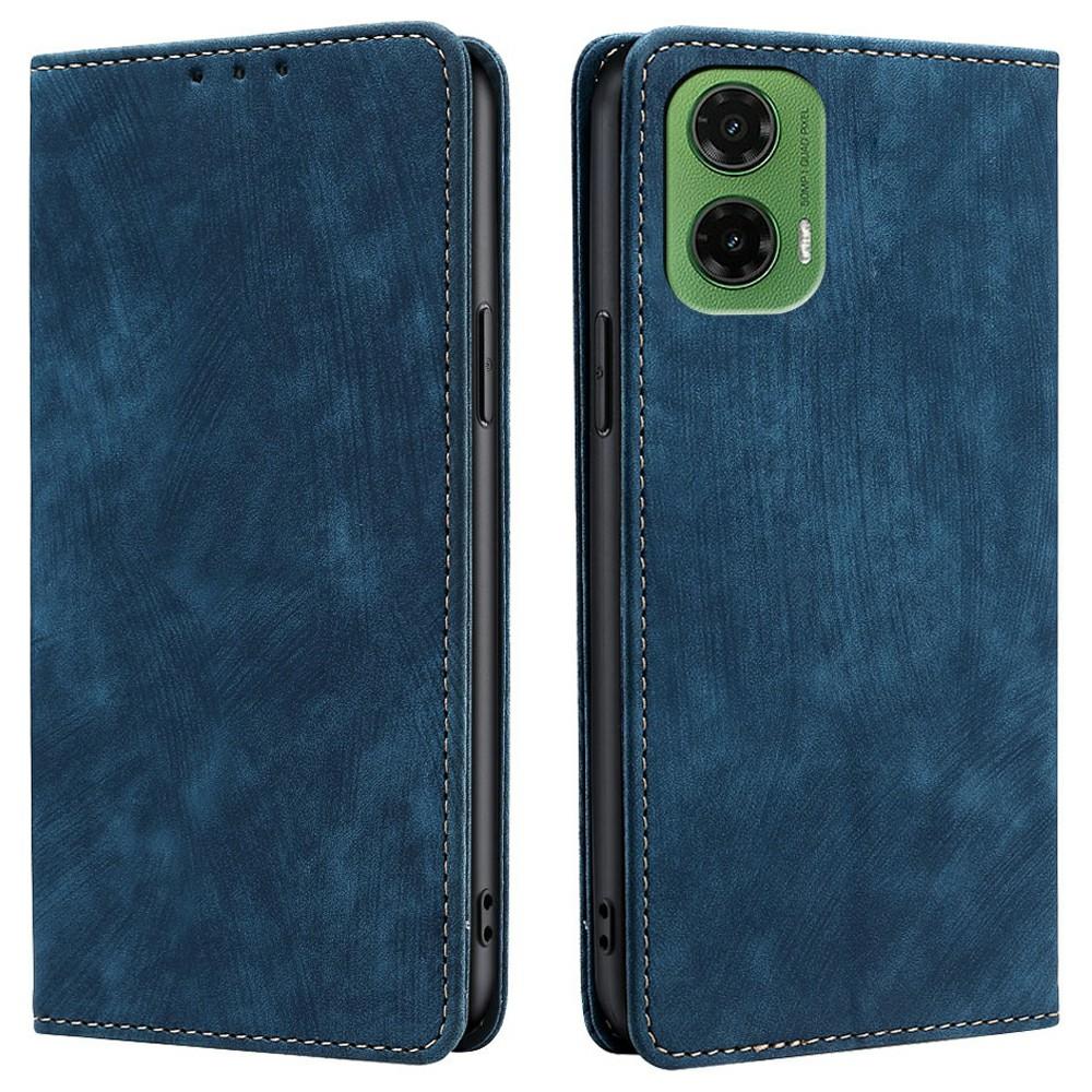 For Motorola Moto G35 5G Case RFID Blocking Wallet Leather Phone Cover