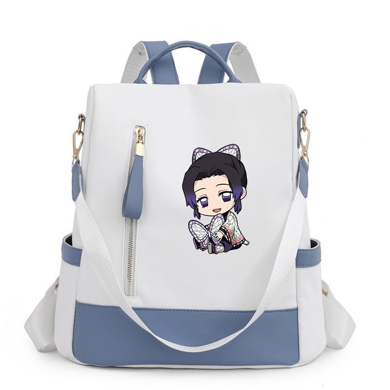 Stilvoller Oxford-Nylon-Rucksack für Damen Streetwear Reise Schultasche Mit Wasserdichten Diebstahlschutz-Merkmalen