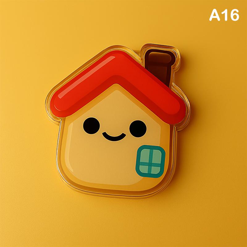 Cute Cartoon Acrylic Coaster Irregular Shapes Heat-Resistant Bowl Pad For Coffee, Tea, Hot Drinks Table Protectors Desk Decor