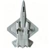 Model stíhačky YF-23 Black Widow II v měřítku 1/72, Plastikový stavebnicový model typu Snap Fit (bez nutnosti lepidla), Kovový model vojenského letadla Diecast Coll