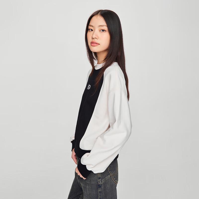 Lee Women's Relaxed Fit Crewneck Letter Sweatshirt