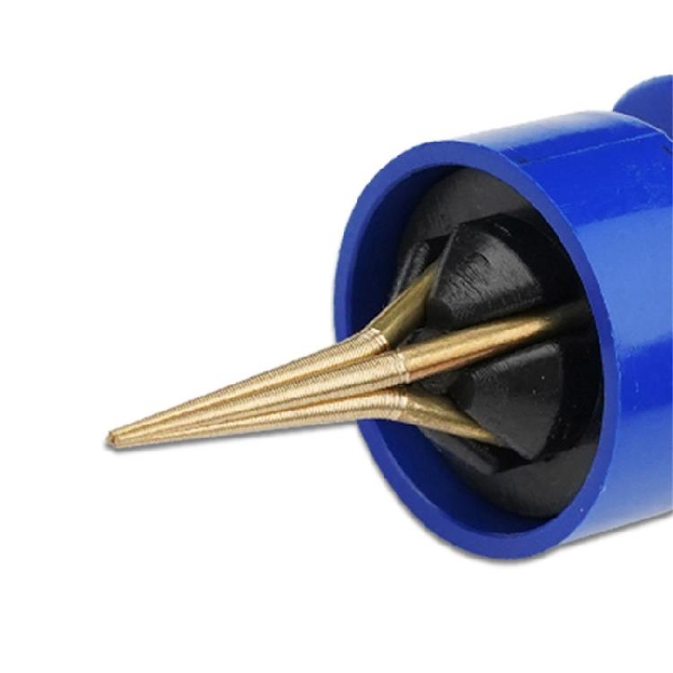 Accessori da Pesca Fascettatura Terminali da Pesca a Fondo Strumento Fascettatore per Pellet con Fascette Esca Pellet Fascettatore