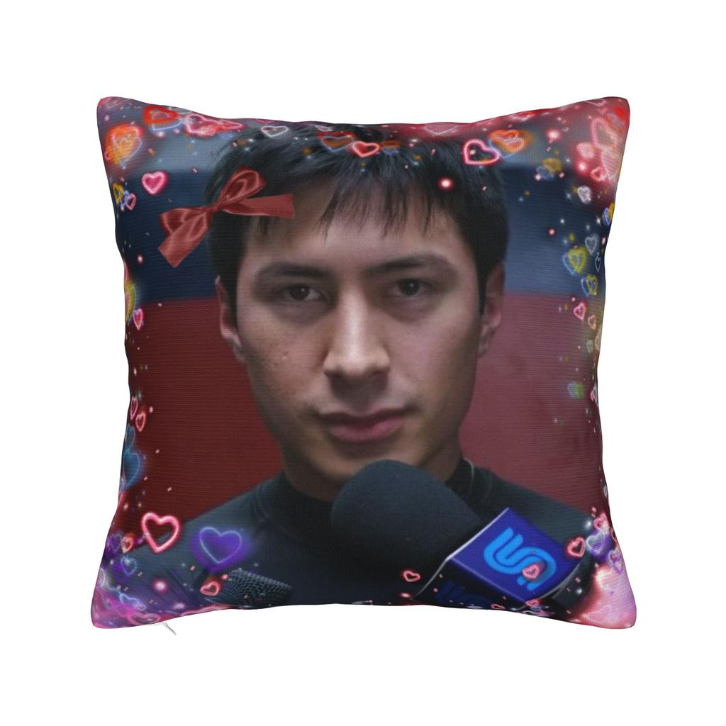 Hudson Williams Connor Storrie Podgrzewana Rywalizacja Poszewki na Poduszki Merch Miękki Pokrowiec na Poduszkę Dekoracyjna Poszewka na Poduszkę Wielokrotne Rozmiary