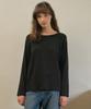 Aueonoseuteljia Basic Angora Raglan Long Sleeve T-Shirt_Charcoal(O25-Tp15)