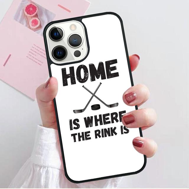Ice Hockey Rink Coque Shell For iPhone 17 Air 15 16 14 13 12 Pro Max 11 Pro Max Plus Phone Case Cover